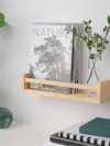Modern Square Floating Wall Shelves (Set of 2) | Contemporary Minimalist Display Units
