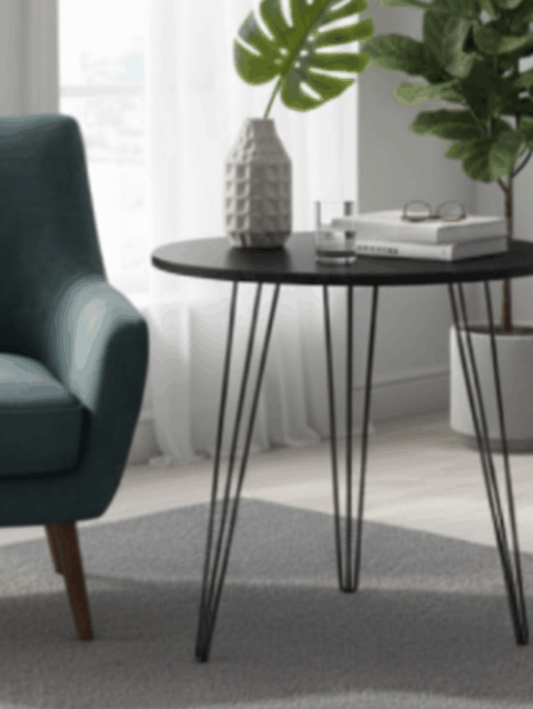 Minimal Round Side Table